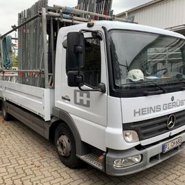 Clemens Heins Gerüstbau über uns Firma Fahrzeuge 32